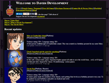 Tablet Screenshot of davididev.com